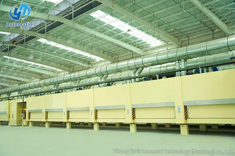 What is a dryer for impregnated decorative paper?